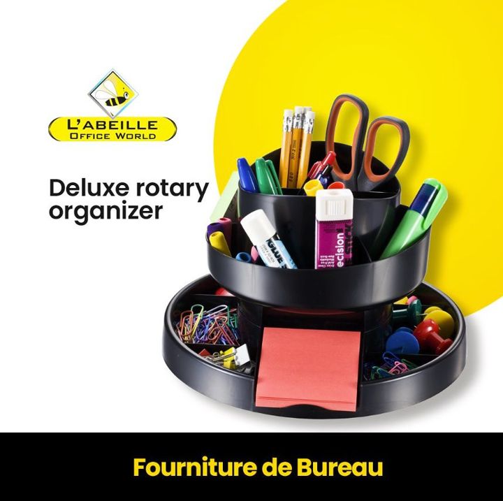 Organisateur de bureau rotatif